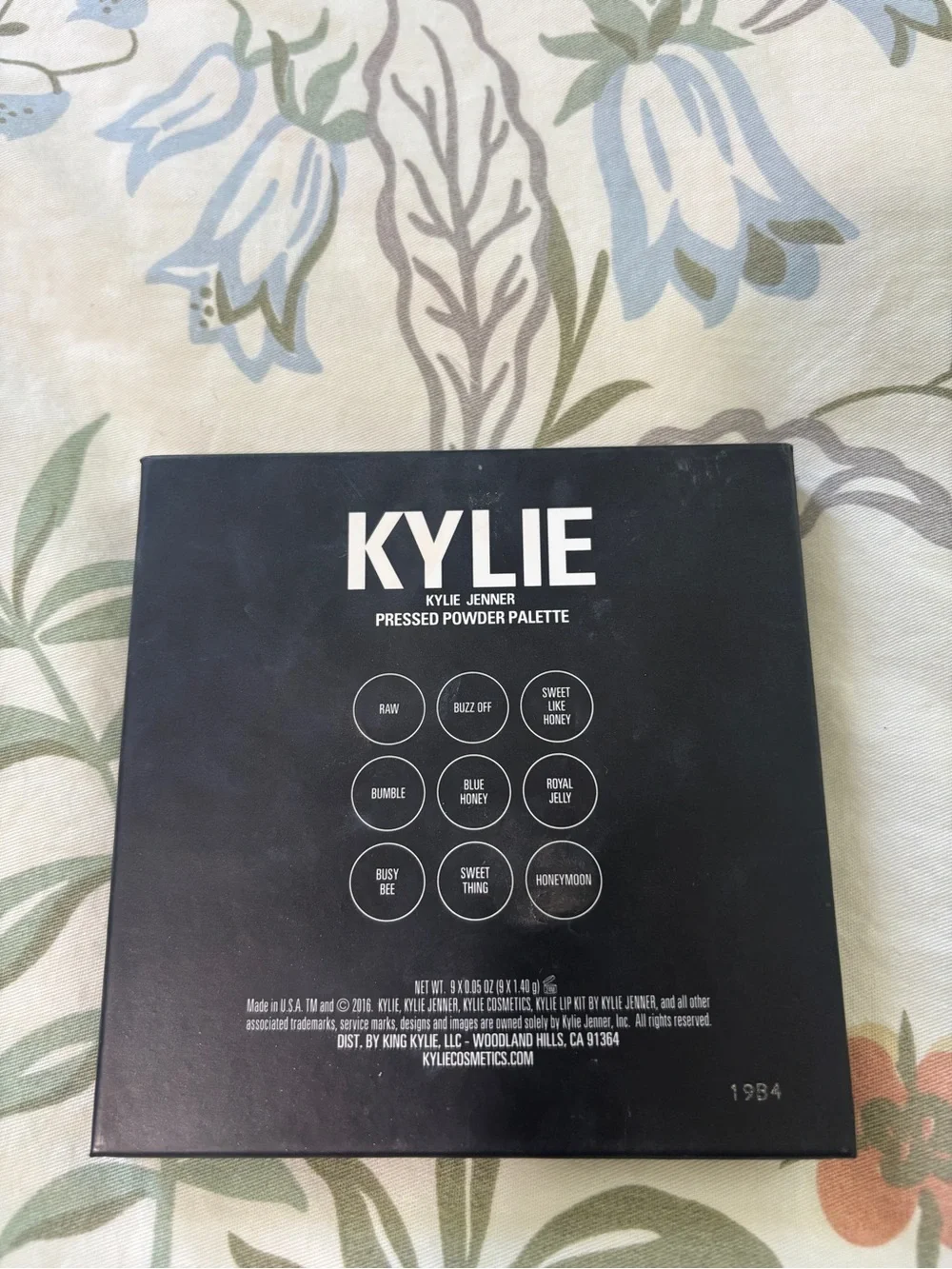 Kylie Cosmetics pressed powder pallet